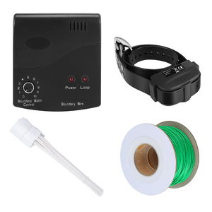 Sistema de Valla Eléctrica Subterránea para Perros con Control Remoto de 1000M, <span class=keywords><strong>Collar</strong></span> de Entrenamiento y Corrección Segura para 3 Perros, Plástico, Precio de Fábrica - Product Image 3