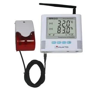 SIM Card Data USB GSM(SMS) Alarm Temperature and Humidity Data Logger