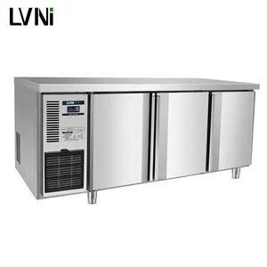 LVNi Counter Refrigerated Refrigeration 3 Door Chiller Commercial No Frost