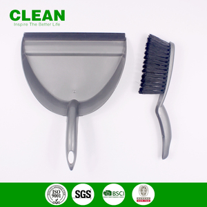 Ensemble de nettoyage ménager en plastique, mini balai et pelle à poussière avec brosse - Product Image 2