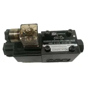 Đài loan JGH solenoid van 4WE-6D/DE-W240-20 4WE-6-J/E-G24-20 đảo chiều van