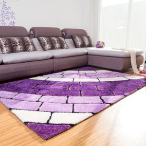 Đầy Màu sắc sọc sang trọng Máy làm chống TrượT HiệN ĐạI mượt xù xì thảm cho phòng khách - Product Image 3