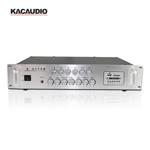 Microphone Priority Management Independent Treble Bass Control Sound Power Amplifier