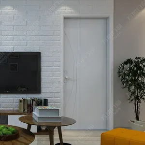 Portes de salle de bains en plastique, intérieur en <span class=keywords><strong>pvc</strong></span>, bon marché, livraison gratuite - Product Image 1