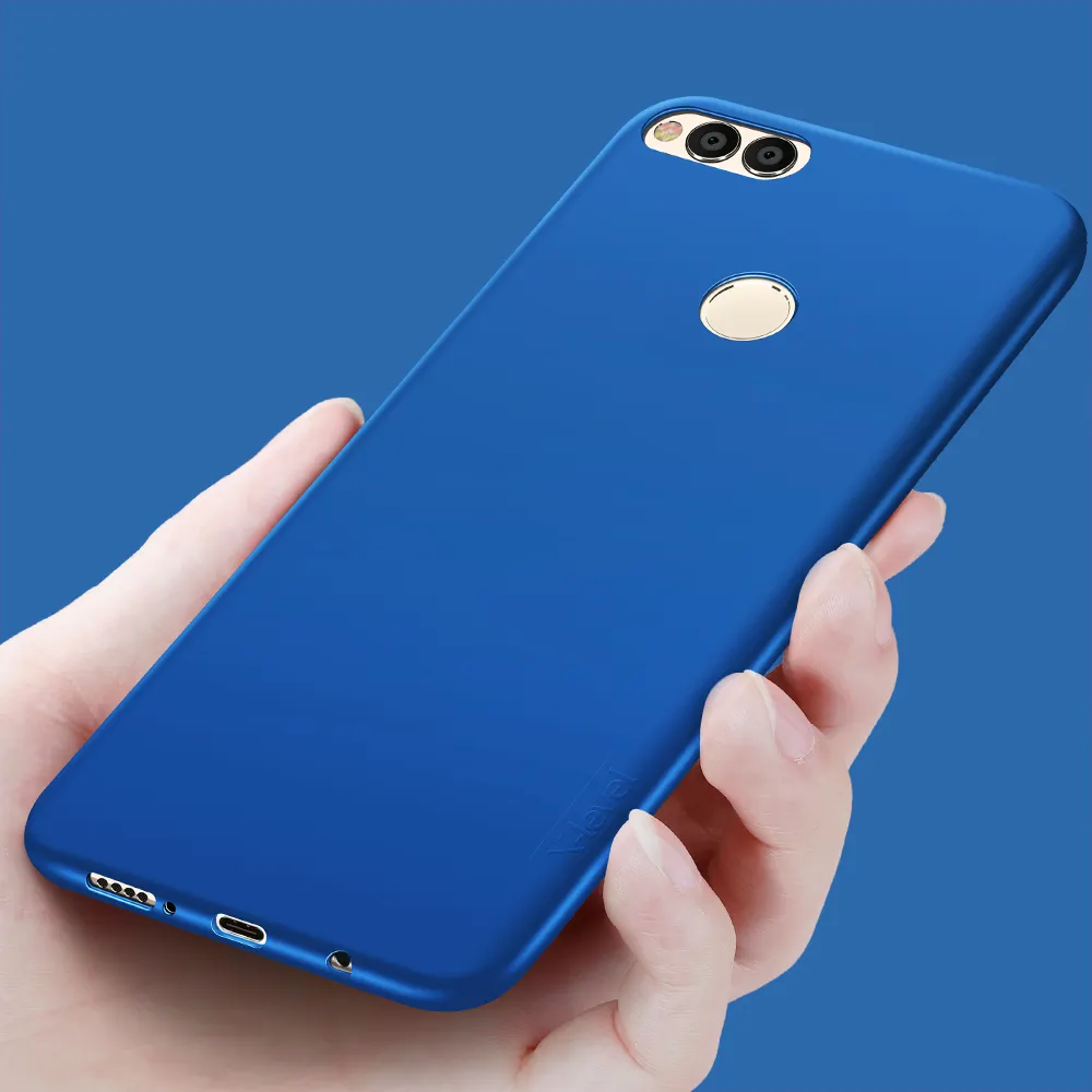 Full 360 degree Soft TPU Protect Back Case Cover For Huawei Honor 7X