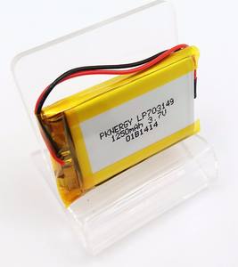 Long cycle life lipo battery <span class=keywords><strong>3</strong></span>,7 v 1250 mah 703149 cell phone mobile - Product Image 5
