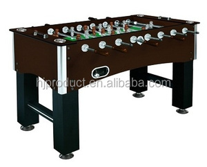 Table de football de salon en bois de haute qualité au design moderne, meilleure vente, 140x74x80cm, tiges en acier chromé - Product Image 3