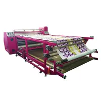 Nouvelle machine de sublimation de tissu rotatif, rouleau à rouleau, presse à chaud, papier de transfert d'impression, pour textile