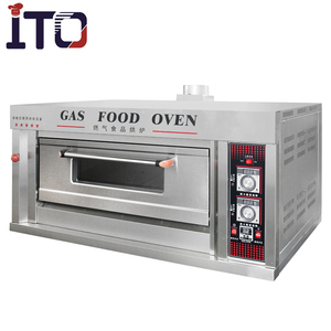 Pan equipo de panadería 12 bandejas de Horno de convección de fábrica Precio de convección horno de gas