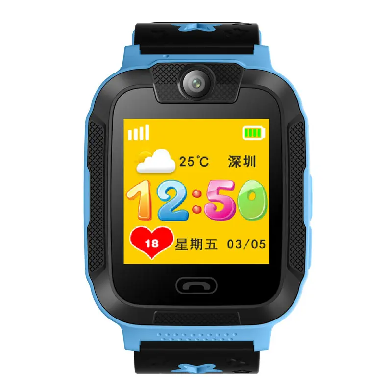 बच्चे के साथ स्मार्ट घड़ी 2019 TD-07S कैमरा समर्थन Pedometer चीन फैक्टरी मूल्य 3 जी वीडियो कॉल स्मार्ट घड़ी बच्चों के लिए