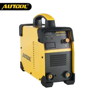 AUTOOL EWM508 MMA soldador Mini inversor arco máquina de soldadura eléctrica coche de soldadores de 110 V a 240 V