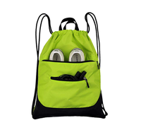 Sac de sport en nylon avec cordon de serrage, impression de logo, sac en coton recyclable personnalisé