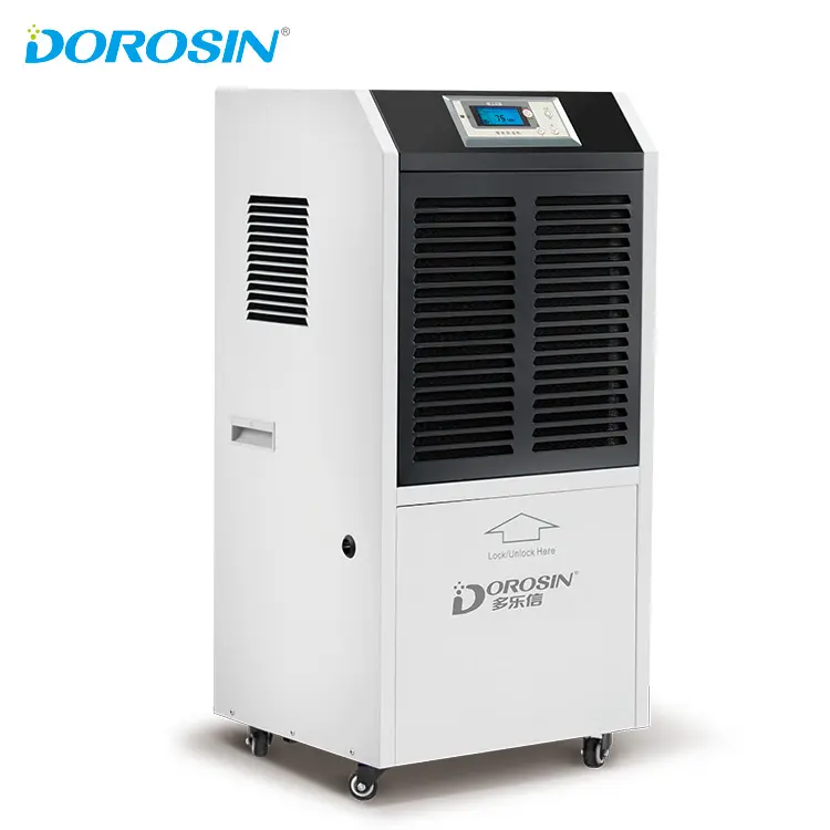 Dorosin 220V/50Hz 90L/D Kantoor Intelligente Ontvochtiger Mobiele Ontvochtiger Thuis Ook Compressor Ontvochtiger In Lagere noise