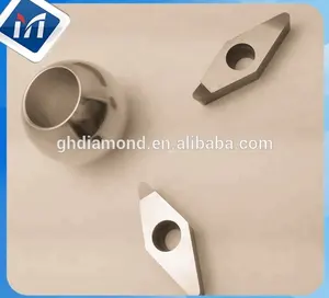Pcd Inserts High Efficiency CNC VBGW160408 VCGT160404 Insertos VCGT PCD Cutting Inserts For Aluminum