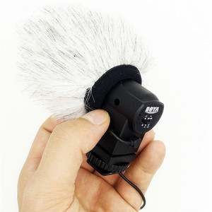 BOYA BY-V01 <span class=keywords><strong>Mini</strong></span> cámara condensador a prueba de viento micrófono para <span class=keywords><strong>Pentax</strong></span> DSLR Cámara - Product Image 4