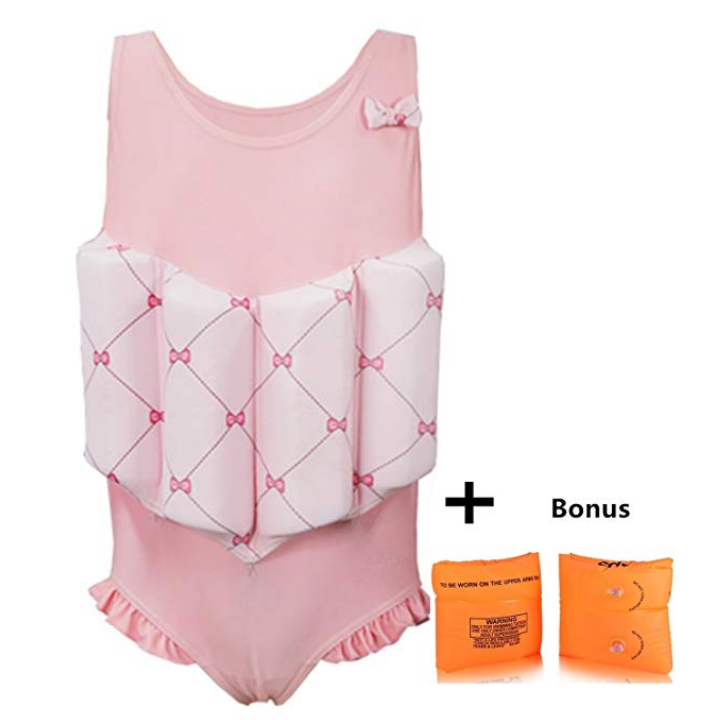 2019 детский плавающий костюм регулируемые плавающие купальники с 8 съемными плавучими палочками для малышей мальчиков и девочек