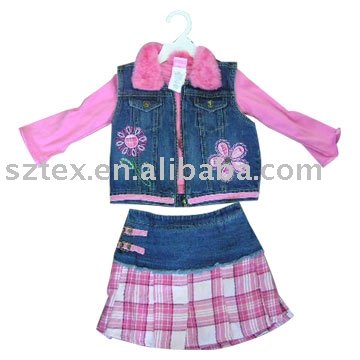 100% хлопок модные современные детские вечерние платья для девочек одежда