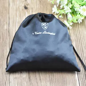 New Products Low Price Promotional Printing Wholesale Satin Shoe Bag