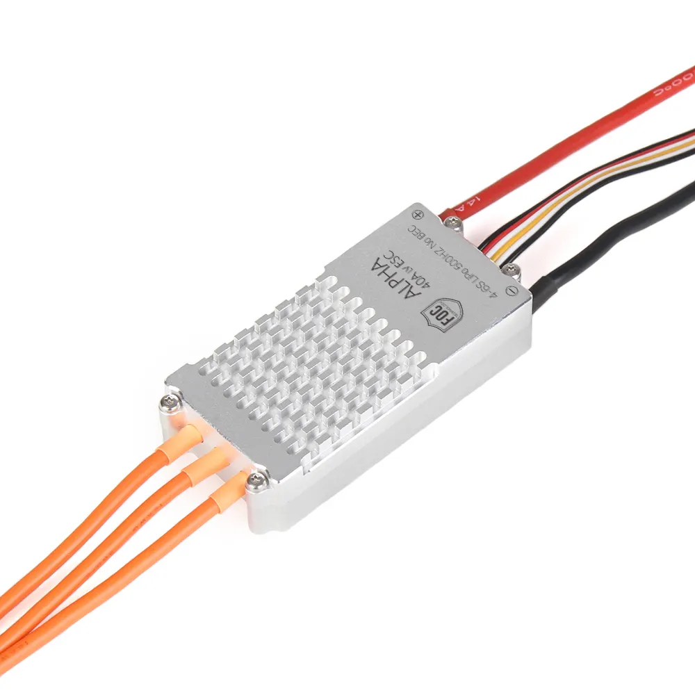 T-MOTOR 40A LV 4-6S ESC 속도 컨트롤러 용 BLDC 모터 용 RC 항공기 용 무인 항공기 브러시리스 DC 모터 ESC