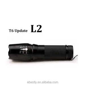 2017 New Tactical Flashlight X800 XM-L L2 5000 Lumens led Torch Zoomable LED light Lamp by or 1x18650 or 26650