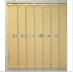 Kupfer Metallischen Farbigen Stoff Vertikale Jalousien für Fenster