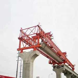 150t 45m Pont Poutre Érection Machines Portique De Lancement De Grue pour la Construction D'autoroutes