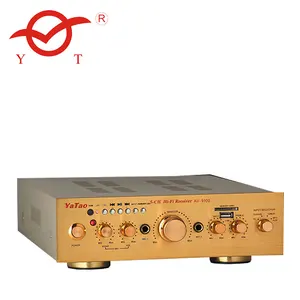 Yuyatao — amplificateur Audio stéréo bluetooth, puissance stéréo, FM, SD, HIFI, lecteur de musique, mini amplificateur, 100 w, pour voiture, maison