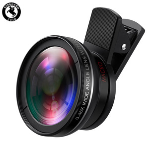 KINGGARD Cámara de Teléfono Móvil 2 en 1 con Lente Ojo de Pez y Carga - Product Image 1