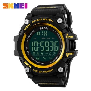 Top de Lujo Skmei Marca de Calorías Rastreador ios <span class=keywords><strong>Android</strong></span> Reloj Mujeres de Los Hombres Podómetro Inteligente Reloj Bluetooth - Product Image 3