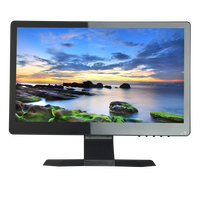 Monitor de TV LCD TFT de Pantalla Ancha 16:9, Monitor de Computadora LED de 15.6 Pulgadas con Puerto de TV