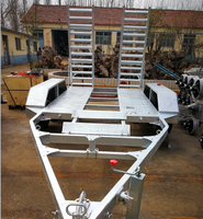 3.5t Plant Trailer galvanisé à chaud Mini Excavator/ Bobcat Trailer