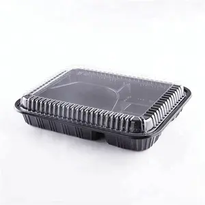 Lunch Box Disposable Disposable PP Plastic Bento Lunch Box