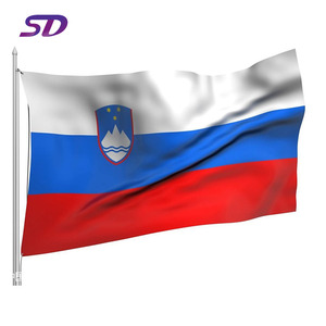 Vente en gros directe d'usine, différents drapeaux nationaux, tous les drapeaux personnalisés, grands pays, drapeau personnalisé, drapeau rouge jaune bleu - Product Image 4
