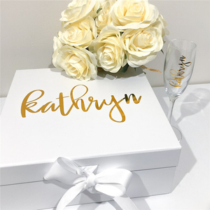 Luxury <strong>Personalised</strong> Beautiful Bride <strong>Gift</strong> <strong>Box</strong> - Product Image 3