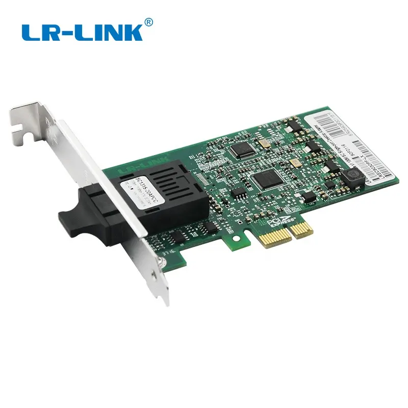 LR-LINK العلامة التجارية LREC9030PF-LX PCIe x1 100FX منفذ SC 1310nm 20 كجم الألياف إيثرنت بطاقة الشبكة المحلية