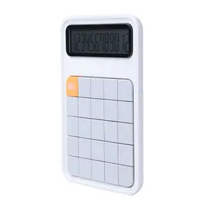 Promotion custom logo printing office financial function tables calculator mini 12 digit pocketable cost citizen calculator