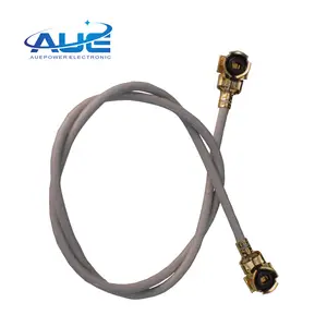 Comprimento personalizado de cabo coaxial de antena 113, cabo de extensão i-pex u.fl 1.13mm 50 ohm, impedância u.fl to u.fl