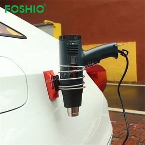 Pistola de Aire Caliente Ajustable con Enchufe <span class=keywords><strong>para</strong></span> EE. UU. y UE, Pantalla Digital de Temperatura, Pistola de Calor Portátil <span class=keywords><strong>para</strong></span> Encoger Vinilo - Product Image 6