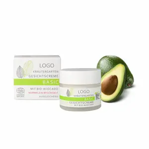 Private Label Herb Garden Face Cream with Organic Avocado Oil