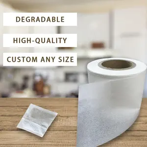 Rollo de papel de filtro de grado alimenticio para bolsas de té