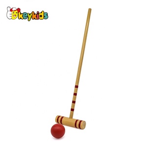 Jeu <span class=keywords><strong>de</strong></span> <span class=keywords><strong>croquet</strong></span> en bois classique pour enfants <span class=keywords><strong>de</strong></span> 6 joueurs pour le jardin W01D018 - Product Image 2