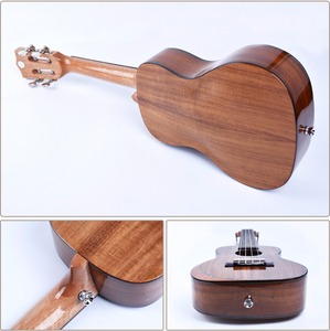 <span class=keywords><strong>Ukelele</strong></span> hecho a mano del concierto de Hawaii Koa del bisel del brazo de <span class=keywords><strong>la</strong></span> marca de encargo - Product Image 4