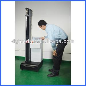 de una sola columna tela resistencia a la tracción tester precio - Product Image 3
