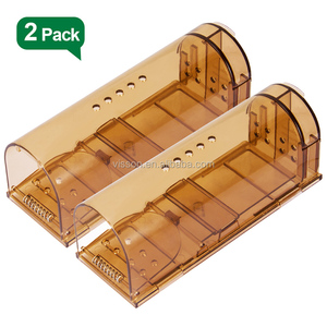 diseño Control de <span class=keywords><strong>plagas</strong></span> producto práctico plástico vivo captura rata trampa ratonera humano 2 paquete/4 paquete - Product Image 1
