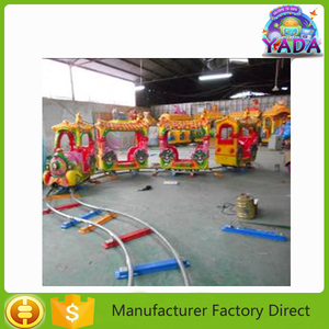 Superior eléctrica tren de circo con la pista parque de atracciones jinete - Product Image 2