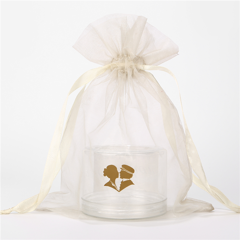 50 Bolsas Organza Tela Blanca 20x30 Cm. | Cuotas sin interés