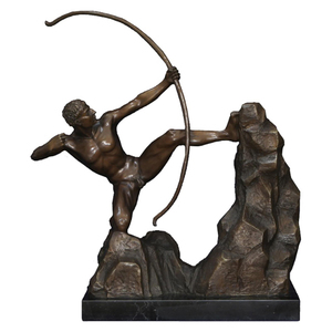 Statue de femme en métal bronze, personnalisé, d'usine, 1 pièce - Product Image 3