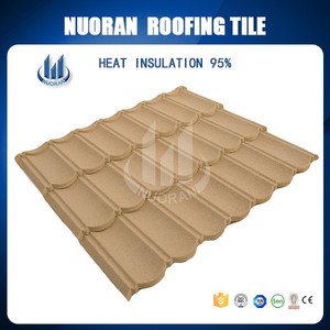 2016 venta caliente nuevos materiales de construcción piedra recubierta de metal teja - Product Image 4