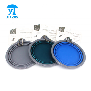 2 pacotes, tigela de cães dobrável de grande tamanho, silicone de grau alimentar, livre de bpa, copo expansível, prato para animal de estimação, gato, água alimentar - Product Image 5