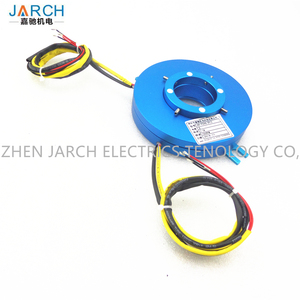 Elektrik kayma halkası verici döner elektrik güç kayma halkası düz delik boyutu 100mm - Product Image 4